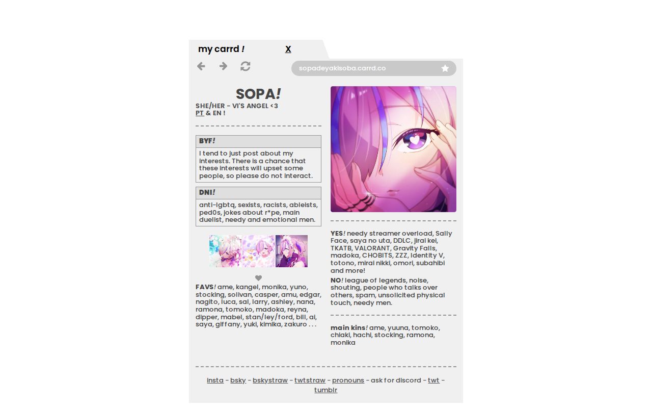 Sopa's POST EN